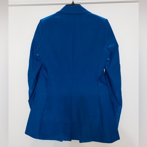 VERONICA BEARD NWT Dickey Jacket Tall & Lean Cerulean Size 4 - Picture 7 of 10